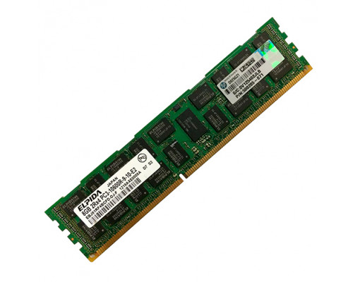Оперативная память HP 8GB 1x8GB PC3-10600 Reg CAS 9 DRAM, 500205-071, 501536-001, 500662-B21