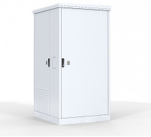 Шкаф уличный всепогодный напольный Pfannenberg ШТВ-2, IP65, 30U, 1575х1000х600 мм (ВхШхГ), дверь: металл, цвет: серый, (ШТВ-2-30.10.6-П3А3)