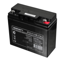 Аккумулятор для ИБП IPPON, 167,5х181,5х77 мм (ВхШхГ),  Необслуживаемый свинцово-кислотный,  12V/17 Ач, цвет: чёрный, (669060)