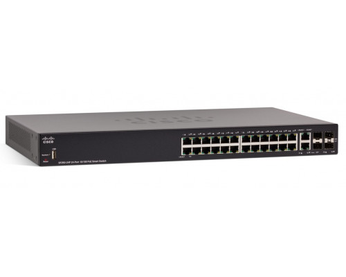 Коммутатор Cisco Small Business SF250-24P-K9-EU