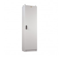 Отдельный электротехнический шкаф IP55 в сборе (В2000×Ш800×Г400) EME с одной дверью, цоколь 100 мм.