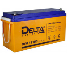 Аккумулятор для ИБП Delta Battery DTM L, 240х170х482 мм (ВхШхГ),  Необслуживаемый свинцово-кислотный,  12V/150 Ач, цвет: оранжевый, (DTM 12150 L)