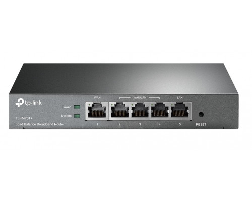 Маршрутизатор TP-Link, портов: 5, LAN: 1, WAN: 1, скорость мб/с: 95, 25х101х158 мм (ВхШхГ), цвет: чёрный, внешний блок питания, 3 порта WAN/LAN, TL-R4