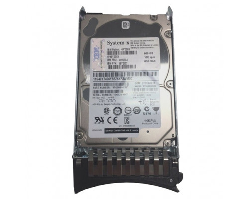 Жесткий диск IBM 600Gb 10K SFF, 49Y2003