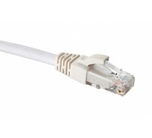 Шнур комм. Eurolan, кат. 5е, неэкр., U/UTP, RJ45, LSZH, AWG26 0.2м, белый