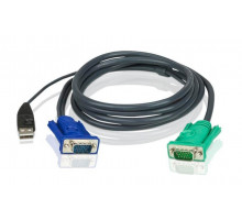 Шнур ввода/вывода Aten, USB (Type A), 3 м, (2L-5203U)