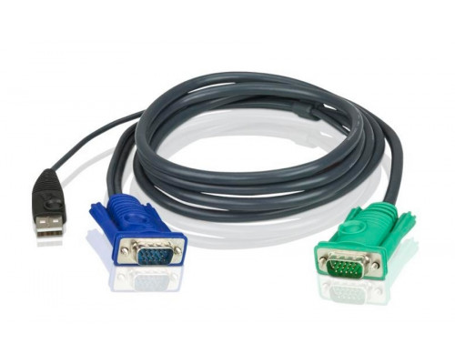 Шнур ввода/вывода Aten, USB (Type A), 3 м, (2L-5203U)