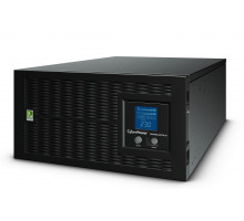 ИБП CyberPower Professional Rackmount, 6000ВА, онлайн, в стойку, 433х645х220 (ШхГхВ), 230V, 5U,  однофазный, (PR6000ELCDRTXL5U)