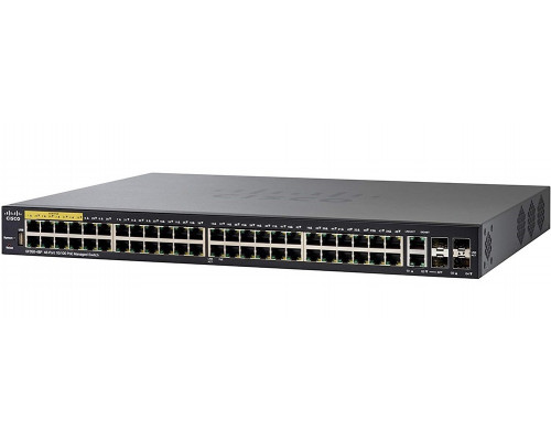 Коммутатор Cisco, SF350-48MP-K9-AU