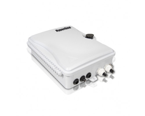 Бокс оптический Hyperline FO-WBI(P), портов: 16, SC/LC (duplex), 16 хОВ, 2U, 85х295х240 мм (ВхШхГ), (FO-WBI-16A-GY)