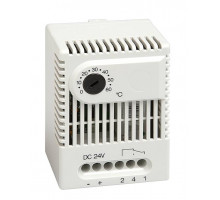 Термостат STEGO ET 011, 67х50х46 мм (ВхШхГ), на DIN-рейку, для вентиляторов, 230V, красный, электронный, 0 до +60 °C