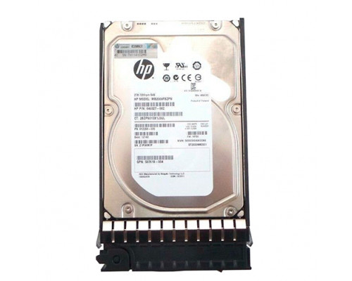 Жесткий диск HP 2TB 6G 7.2K 3.5" SAS, 606228-002, 508010-001, 507616-B21