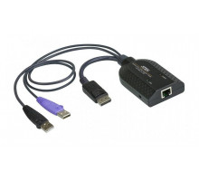 Переходник Aten, RJ45/stereo-Plug/USB(Type A), 212 х 560 х 910 мм, (KA7169-AX)