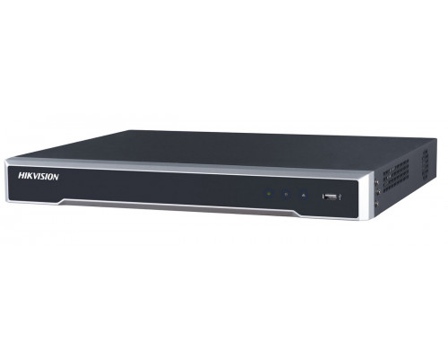 Видеорегистратор HIKVISION 7600, каналов: 8, H.265/H.264/MJPEG4, 2x HDD, звук Да, порты: HDMI, 2x USB, VGA, память: 16 ТБ, питание: AC220V, c 8 портам