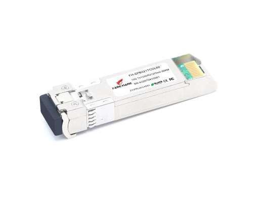 FH-SPB321TCDL60, 60 км SFP+ 10G модуль, 1 волокно, TX 1330, RX 1270, LC