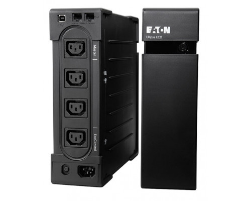 ИБП Eaton Ellipse ECO, 500ВА, линейно-интерактивный, универсальный, 81х235х263 (ШхГхВ), 230V, 2U,  однофазный, Ethernet, (EL500IEC)