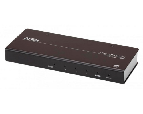 Разветвитель Aten, портов: 4, HDMI (Type A), (VS184B-AT-G)