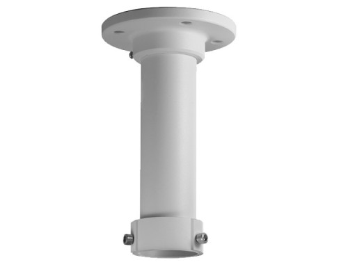 Кронштейн HIKVISION, накладной, Ø115 мм, 200 мм, потолочный, для систем видеонаблюдения, материал: сталь, цвет: белый