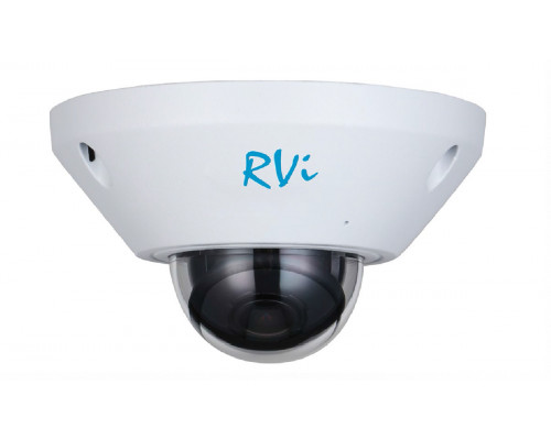 Сетевая IP видеокамера RVI, купольная, универсальная, 5Мп, 1/2,7’, 2688×1944, 25к/с, цв:0,006лк, об-в:1,4мм, RVi-1NCFX5138 (1.4) white