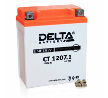 Аккумулятор для ИБП Delta Battery CT, 132х70х114 мм (ВхШхГ),  необслуживаемый свинцово-кислотный,  12V/7 Ач, (CT 1207.1)