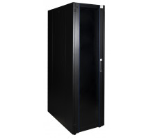 Шкаф телекоммуникационный напольный Datarex, IP20, 36U, 1744х600х1000 мм (ВхШхГ), дверь: стекло, боковая панель: сплошная съемная, разборный, цвет: чё