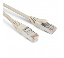 Шнур комм. Hyperline, кат. 5е, экр., STP, RJ45/RJ45, LSZH, AWG26 20м, серый