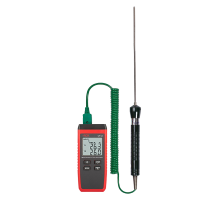 Термометр RGK, (CT-12+TR-10W), с дисплеем, питание: батарейки, корпус: пластик, с погружным зондом TR-10W, (779913)