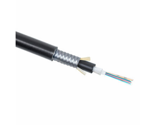 Оптоволоконный кабель 50/125 OM3 многомодовый Cabeus CLT-A-4-01X04-Z-PE-ARM-PE-DD-OUT-40