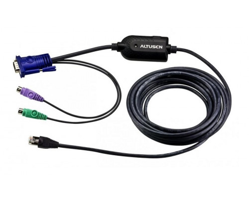 Переходник Aten, RJ45/PS/2, 155 х 370 х 793 мм, (KA7920-AX)