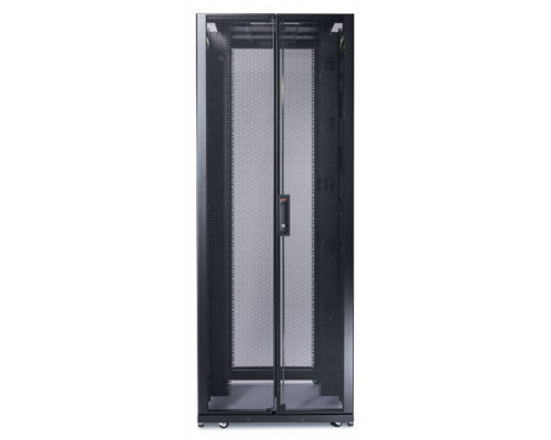 (Архив)Шкаф телекоммуникационный напольный APC NetShelter SX, 48U, 2258х750х1200 мм (ВхШхГ), дверь: перфорация, цвет: чёрный