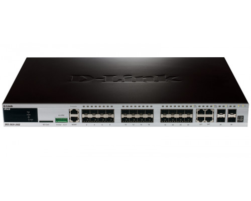 (Архив)Коммутатор D-Link, DGS-3620, управляемый, уровень: 3, портов: 28, поставляется в проекты, DGS-3620-28SC/*EI