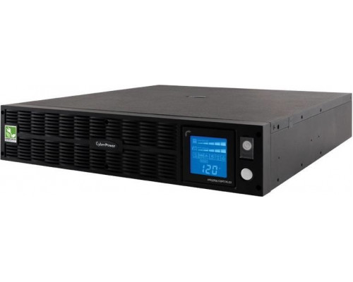 ИБП CyberPower Professional Rackmount, 1500ВА, онлайн, в стойку, 433х480х88 (ШхГхВ), 230V, 2U,  однофазный, (PR1500ELCDRTXL2U)