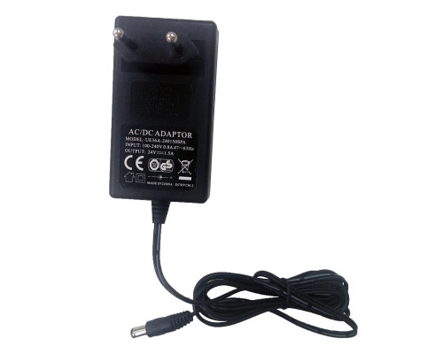 Блок питания SC&T, 1.5 м, DC24V, 1,25A, (SWP241250 (DC24V/30W))