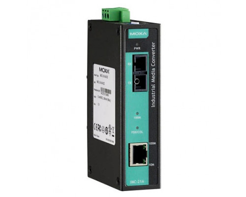 Медиаконвертер MOXA IMC-21A-S-SC-T