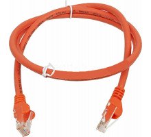 Шнур комм. Lanmaster, кат. 6, неэкр., U/UTP, RJ45/RJ45, LSZH, 3м, оранжевый