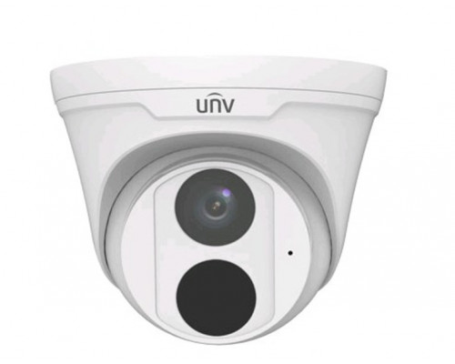Сетевая IP видеокамера Uniview, купольная, универсальная, 4Мп, 1/3’, 2688×1520, 25к/с, ИК, цв:0,005лк, об-в:4мм, IPC3614LE-ADF40K-RU