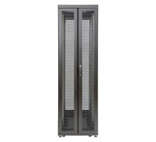 Шкаф серверный напольный Eurolan Rackcenter D9000, 48U, 2320х600х1200 мм (ВхШхГ), дверь: двойная распашная, перфорация, боковая панель: съемная, 2 час