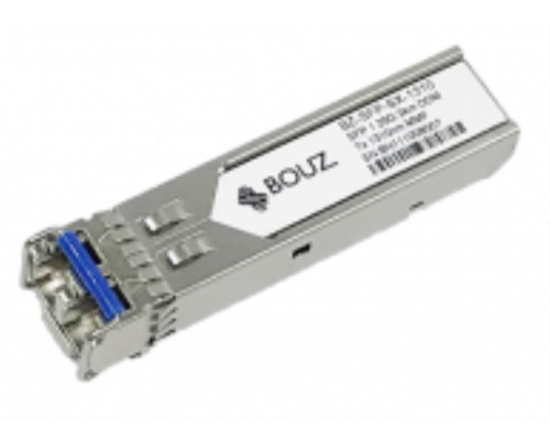 Модуль BOUZ, SFP 1.25G WDM до 10км, Tx 1550нм/Rx 1310нм, SC, DDM, индустриальный