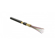 Кабель ВО Hyperline FO-MB-IN/OUT Micro-Bundle,  144хОВ, SMF-28 9/125, LSZH, Ø 9,7мм, универсальный, небронированный, цвет: чёрный