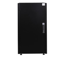 Шкаф телекоммуникационный напольный Datarex, IP20, 26U, 1299х600х1000 мм (ВхШхГ), дверь: металл, боковая панель: сплошная съемная, разборный, цвет: чё