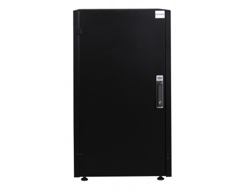 Шкаф телекоммуникационный напольный Datarex, IP20, 26U, 1299х600х1000 мм (ВхШхГ), дверь: металл, боковая панель: сплошная съемная, разборный, цвет: чё