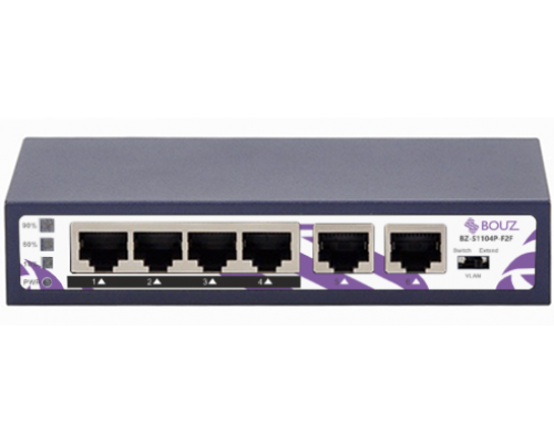 Коммутатор BOUZ BZ-S1104P-F2F-65W
