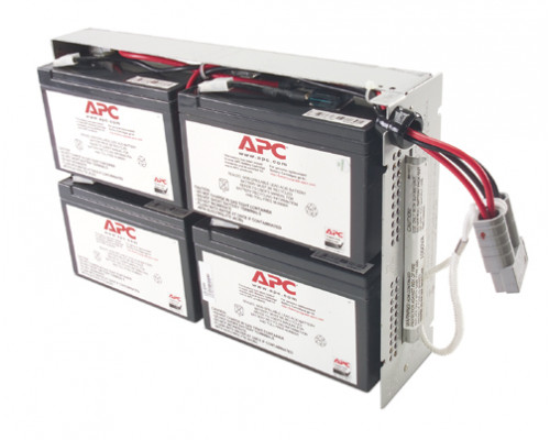 Аккумулятор для ИБП APC, 343х216х83 мм (ВхШхГ),  свинцово-кислотный с загущенным электролитом, 336 Ач, цвет: чёрный, (RBC23)