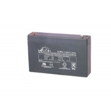 Аккумулятор для ИБП Leoch DJW, 94х34х151 мм (ВхШхГ),  необслуживаемый свинцово-кислотный,  6V/7 Ач, (DJW 6-7)