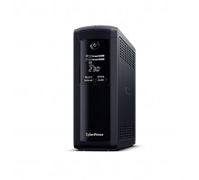 ИБП CyberPower Value Pro, 1600ВА, шнур 1.5 метра, линейно-интерактивный, напольный, 100х355х281 (ШхГхВ), 230V,  однофазный, (VP1600ELCD)