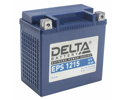 Аккумулятор для ИБП Delta Battery EPS, 144х87х149 мм (ВхШхГ),  необслуживаемый свинцово-кислотный,  12V/15 Ач, (EPS 1215)