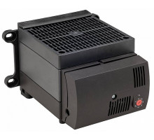 Нагреватель STEGO CS 130, 120х182х168 мм (ВхШхГ), 1 200Вт, винтовое крепление, для шкафов, 230V, чёрный, с осевым вентилятором и термостатом