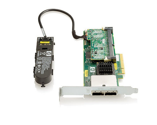 Контроллер HP Smart Array P411/512 BBWC 2-ports Ext PCIe x8 SAS, 462832-B21