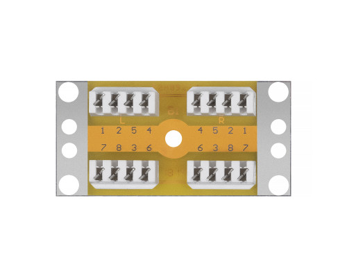 Cabeus CM-IDC-C5e-SH Соединительный модуль, IDC-IDC, категория 5е, экранированный