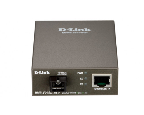 Медиаконвертер D-Link, DMC-F20SC-BXU